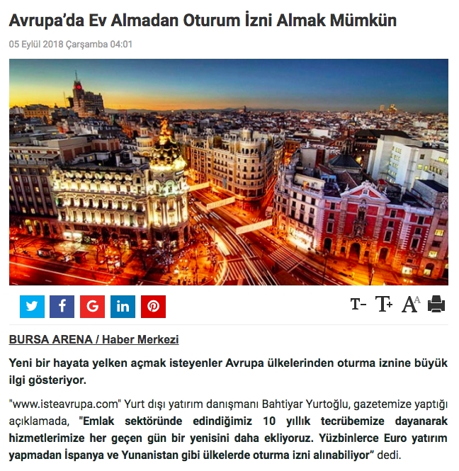 Yeni Bir Hayata Yelken Açmak İçin İşte Avrupa